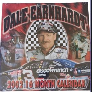 Dale Earnhardt Collectible 2002 16 month Calender